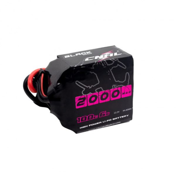 CNHL Black Series 2000mAh 22.2V 6S 100C Lipo Battery with XT60 Plug - Image 4