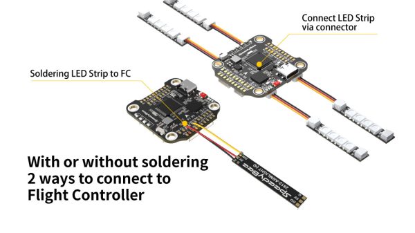 LED diody SpeedyBee Programable 2812 Arm (4 ks) - Image 11