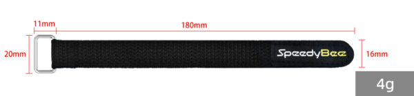 Battery strap s logem SpeedyBee 16x180mm 1ks - Image 2