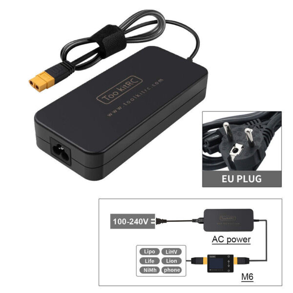 Napájecí adaptér ToolkitRC ADP200 200W 19.5V 10.3A - Image 2