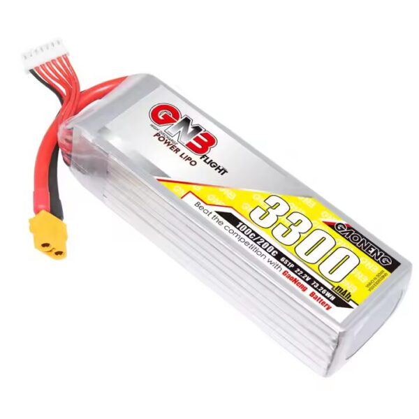 GAONENG GNB 3300mAh 6S 22.2V 100C 200C XT60 LiPo battery
