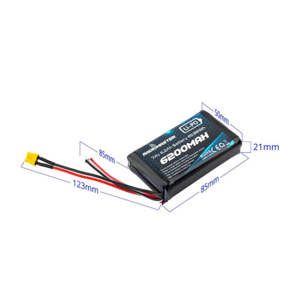 Baterie RadioMaster 2S Li-po 6200mAh pro Boxer/TX16s - Image 4