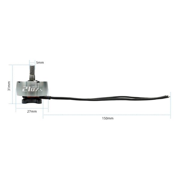GEPRC SPEEDX2 2107.5 1960KV Motor - Image 3