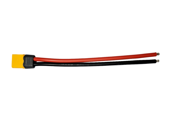 Konektor Amass XT60H samec s 15cm silikonovým kabelem 12AWG (2,05mm) - Image 2
