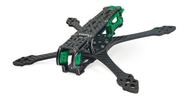 GEPRC MARK5 GEP-MK5X O3 Squashed X Standard Frame Orange/Green - Image 9