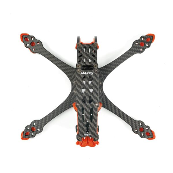 GEPRC MARK5 GEP-MK5X O3 Squashed X Standard Frame Orange/Green - Image 6
