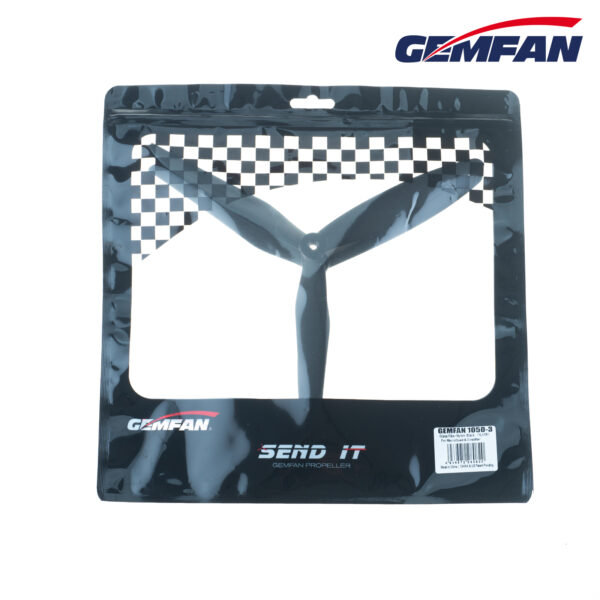 Gemfan 10" 1050 Cinelifter Glass Fiber Nylon 3 Blade 1xCW + 1xCCW - Image 3