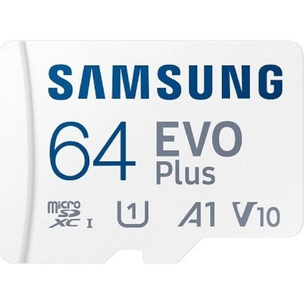 Samsung 64GB EVO Plus micro SDXC (čtení/zápis: 160/10 MB/s) + SD adaptér - Image 2