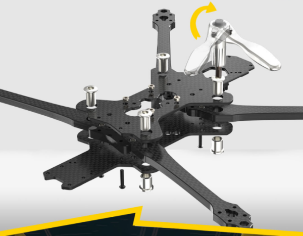 SpeedyBee Mario 8 DC Long Range skládací rám - Image 11