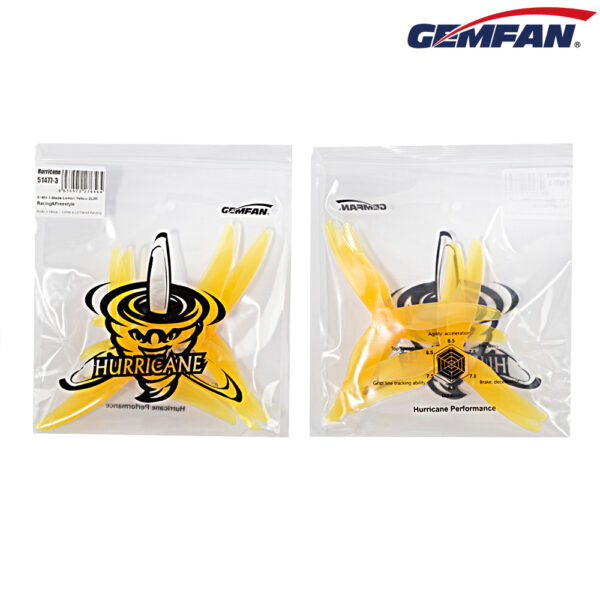 Gemfan 5" 51477 Hurricane PC 3 Blade - Image 4
