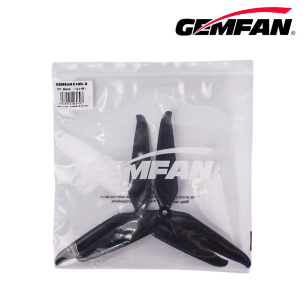 Gemfan 8" 8145 PC 3 Blade 1xCW + 1xCCW - Image 3